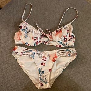 O’Neill Floral Bikini Brand New With Tags